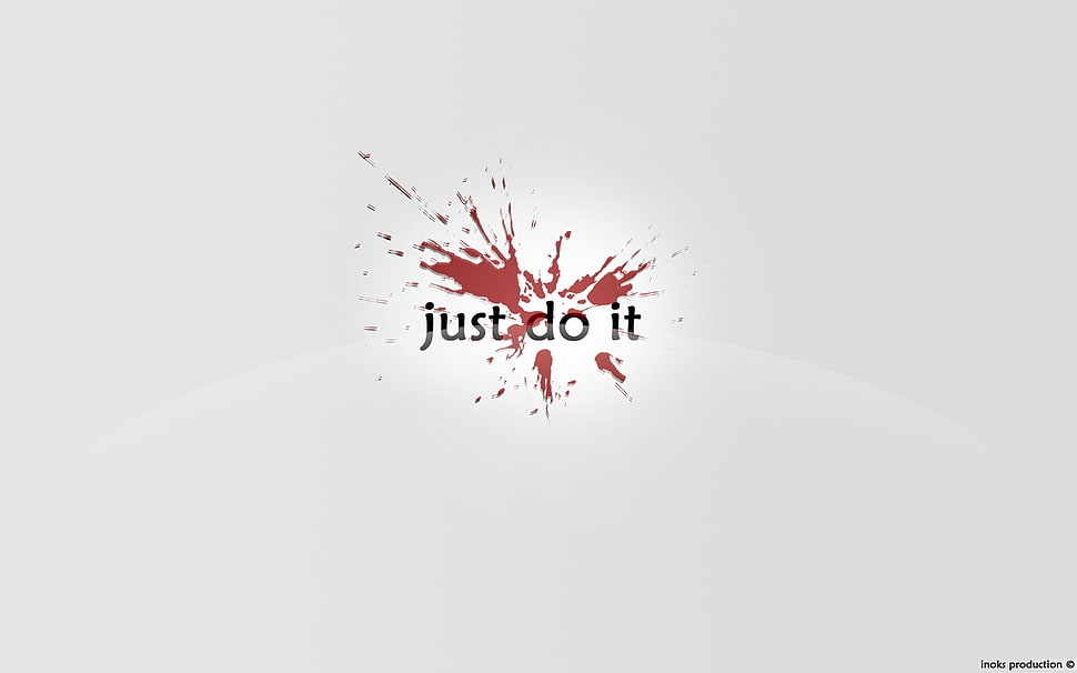 just do it text HD wallpaper
