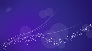 blue bubble screen wallpaper