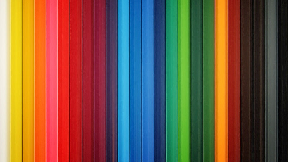 multi-colored striped artwork HD wallpaper