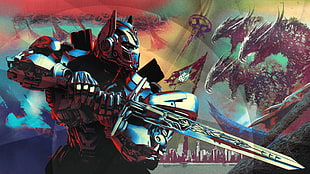 Optimus Prime Transformers poster, Transformers, transformers: the last knight, movies, Optimus Prime