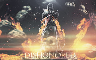 Dishonored wallpaper, Dishonored, fire