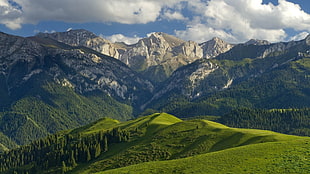 mountain alps, nature HD wallpaper