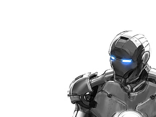 Iron Man illustration, Iron Man, War Machine , artwork, Marvel Comics