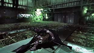 Batman digital wallpaper, Batman, Joker, Batman: Arkham Asylum, Rocksteady Studios