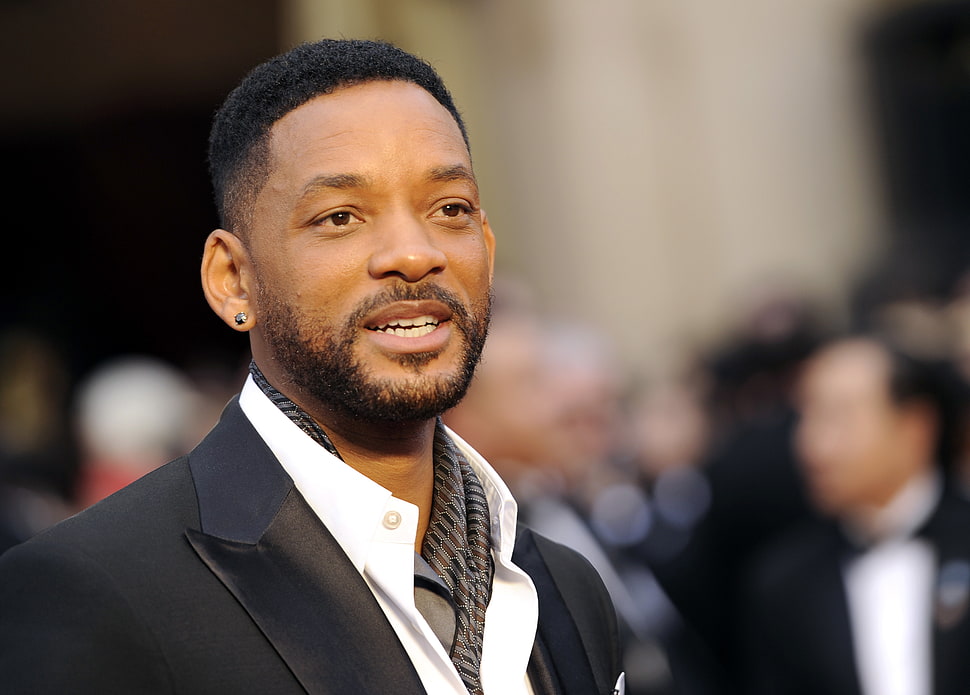 selective focus photography of Will Smith HD wallpaper