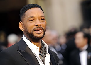 selective focus photography of Will Smith