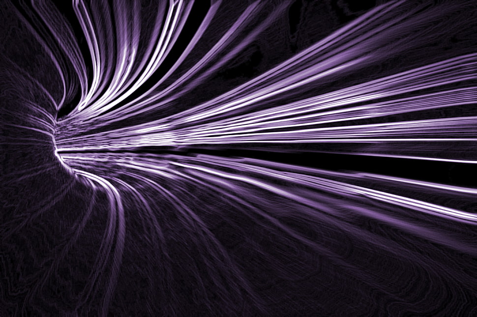 black and purple graphic illustration, digital art, wormholes HD wallpaper