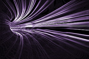 black and purple graphic illustration, digital art, wormholes