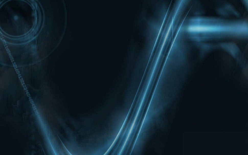 blue graphics 3D wallpaper HD wallpaper