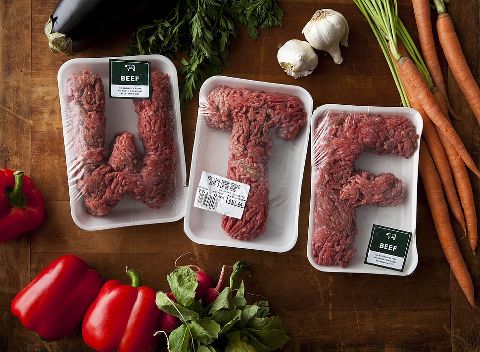 WTF raw meat HD wallpaper