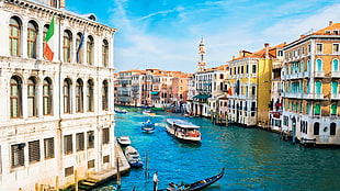 Grand Canal, Italy HD wallpaper