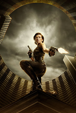 Resident Evil female character HD wallpaper