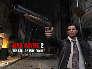 Max Payne 2 The Fall of Max Payne digital wallpaper
