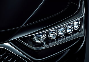 clear LED headlight, LED headlights, Honda Legend, 2019 HD wallpaper