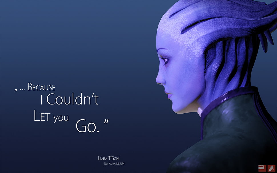 Liara character of Mass Effect HD wallpaper