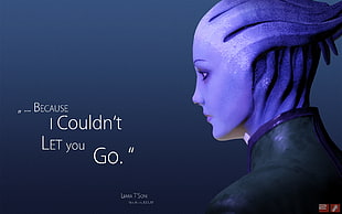 Liara character of Mass Effect HD wallpaper