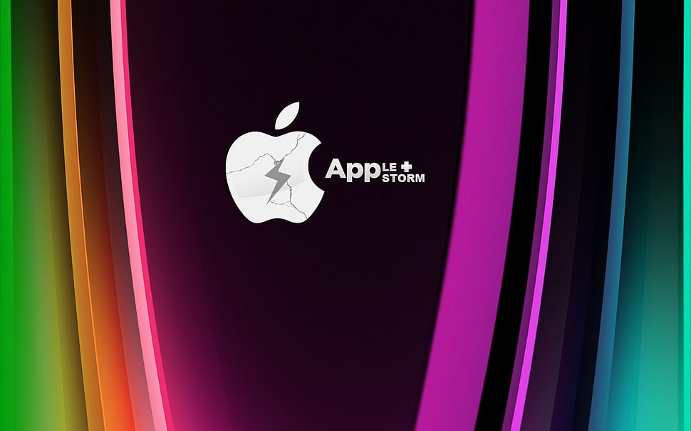 Apple logo HD wallpaper
