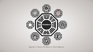 Dharma illustration, Lost, Dharma Initiative HD wallpaper