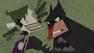 Batman and Joker, Batman, Joker