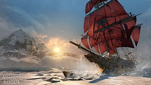 Assassin's Creed Rogue digital wallpaper