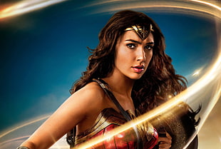 DC Wonder Woman poster HD wallpaper