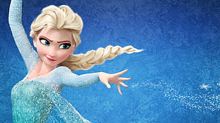 Disney Frozen Queen Elsa, movies, Princess Elsa, Frozen (movie), animated movies