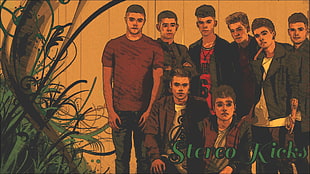 Stereo Kicks poster, Stereo Kicks, The X Factor, boy bands HD wallpaper