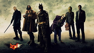 Batman The Dark Knight digital wallpaper HD wallpaper