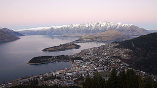 gray and white mountains, Queenstown, New Zealand