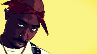 black and red car seat carrier, 2Pac, Rapper HD wallpaper