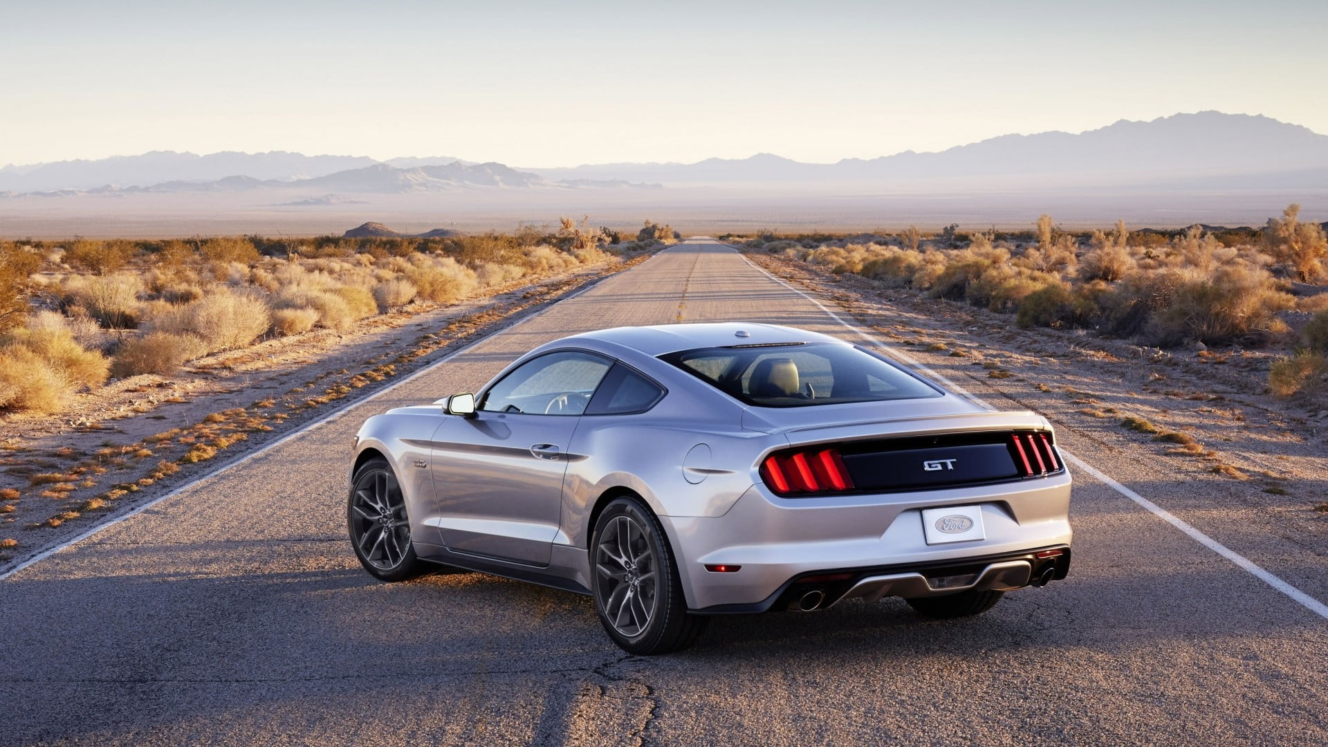 Silver Coupe Ion Road Ford Ford Mustang Gt 2015 Hd Wallpaper Wallpaper Flare