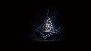silver-colored crown, Dark Souls II, crown, video games HD wallpaper