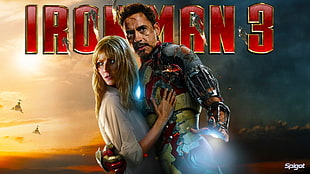 Iron Man 3 digital wallpaper, movies, Iron Man, Tony Stark, Robert Downey Jr.