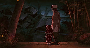 anime character illustration, Studio Ghibli, anime, Grave of the Fireflies HD wallpaper