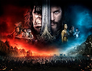 Warcraft digital wallpaper