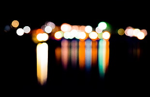 assorted-color light lot, bokeh, lights