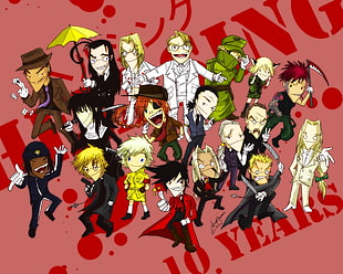 Anime Characters walpaper, Hellsing, Alucard, Seras Victoria