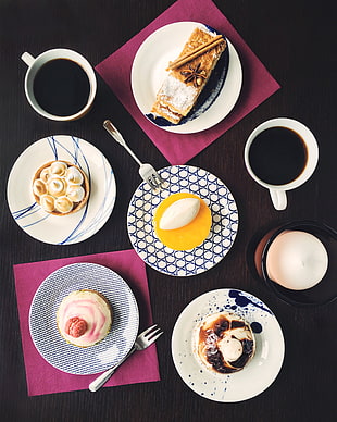 assorted dessert dish HD wallpaper
