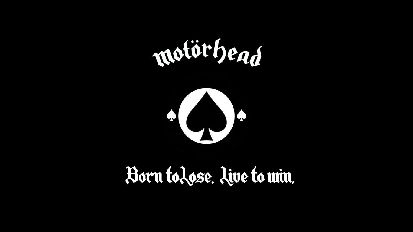 Motorhead Born to lose live to win logo, music, heavy metal, Motörhead, typography