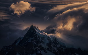 high rise mountain HD wallpaper