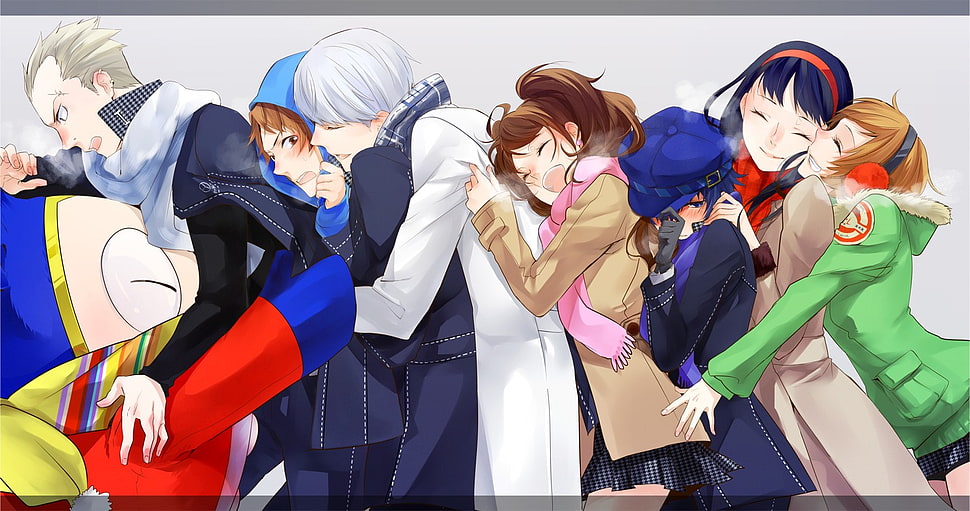 anime digital wallpaper, Persona 4, Persona series, anime HD wallpaper