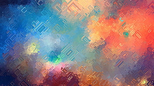 abstract art, abstract, colorful, digital art HD wallpaper