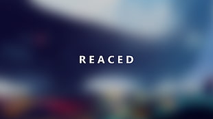 reaced text, artwork, blurred, reaced HD wallpaper