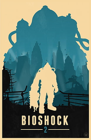 Bioshock 2 illustration, BioShock, BioShock 2, video games