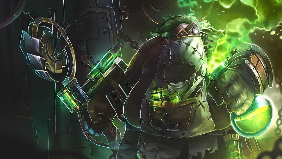 Dota 2 Pudge digital wallpaper, Dota 2, Loading screen HD wallpaper