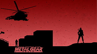 Metal Gear Solid illustration, Metal Gear, Metal Gear Solid , video games HD wallpaper