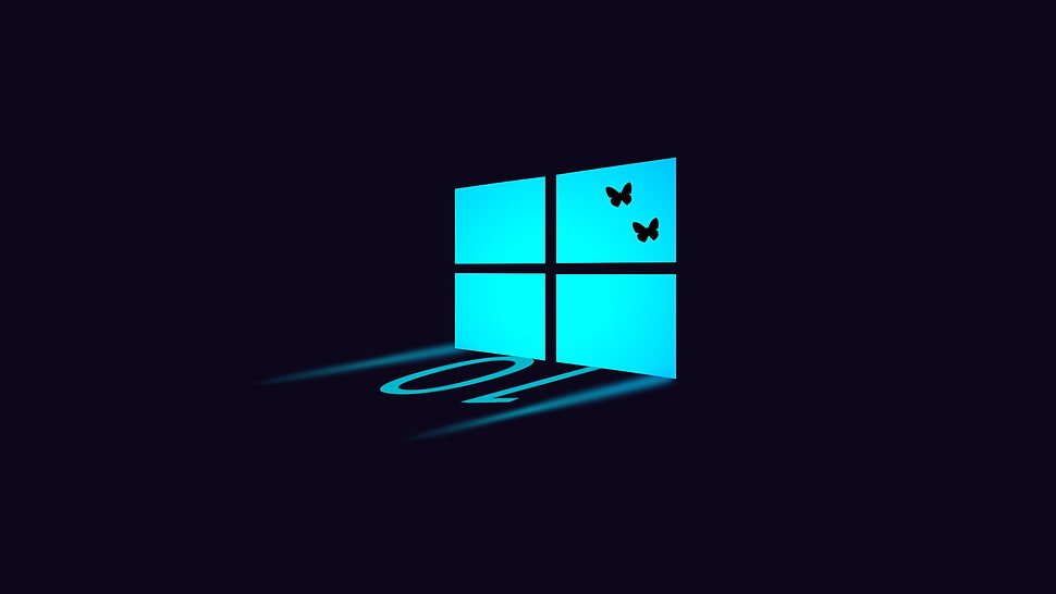 Windows 10 Logo Hd Wallpaper Wallpaper Flare
