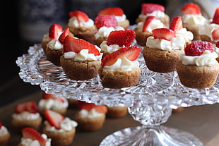 photo of strawberry shortcake cupcakes