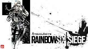 Tom Clancy's Rainbow Six Siege poster, Rainbow Six: Siege, ash, skizzleboots, video games HD wallpaper