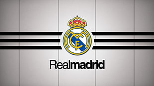 Real Madrid logo, Real Madrid HD wallpaper